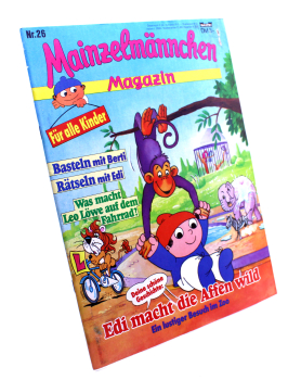 Mainzelmännchen Magazin Nr. 26 (1988) – Edi im Zoo | hoppla-stuff.de